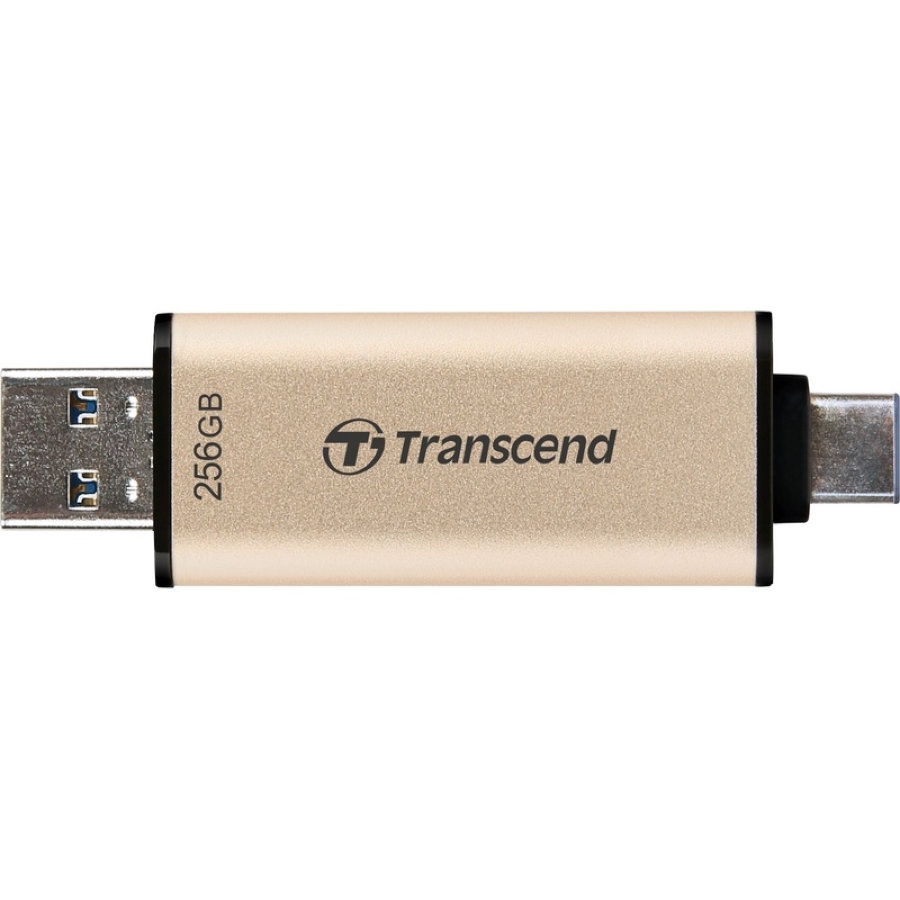 Флеш-память Transcend JetFlash 930C, 256Gb, USB 3.2 G1, зол, TS256GJF930C