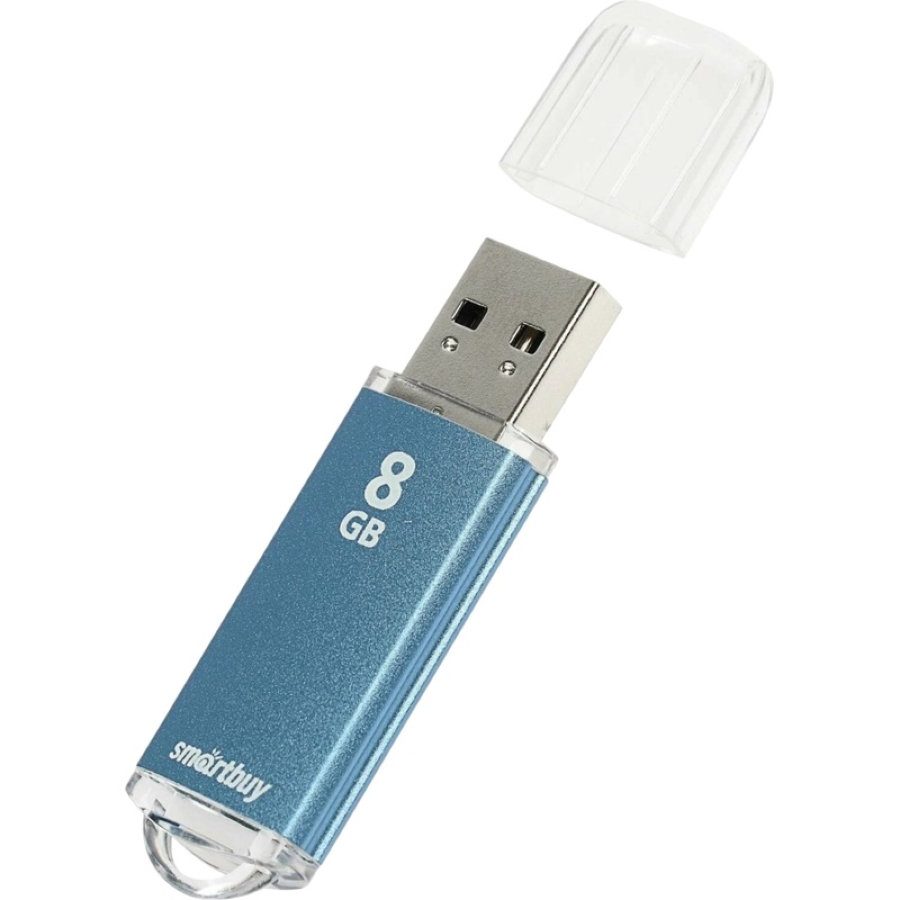 Флэш-память Smartbuy 8GB V-Cut Blue