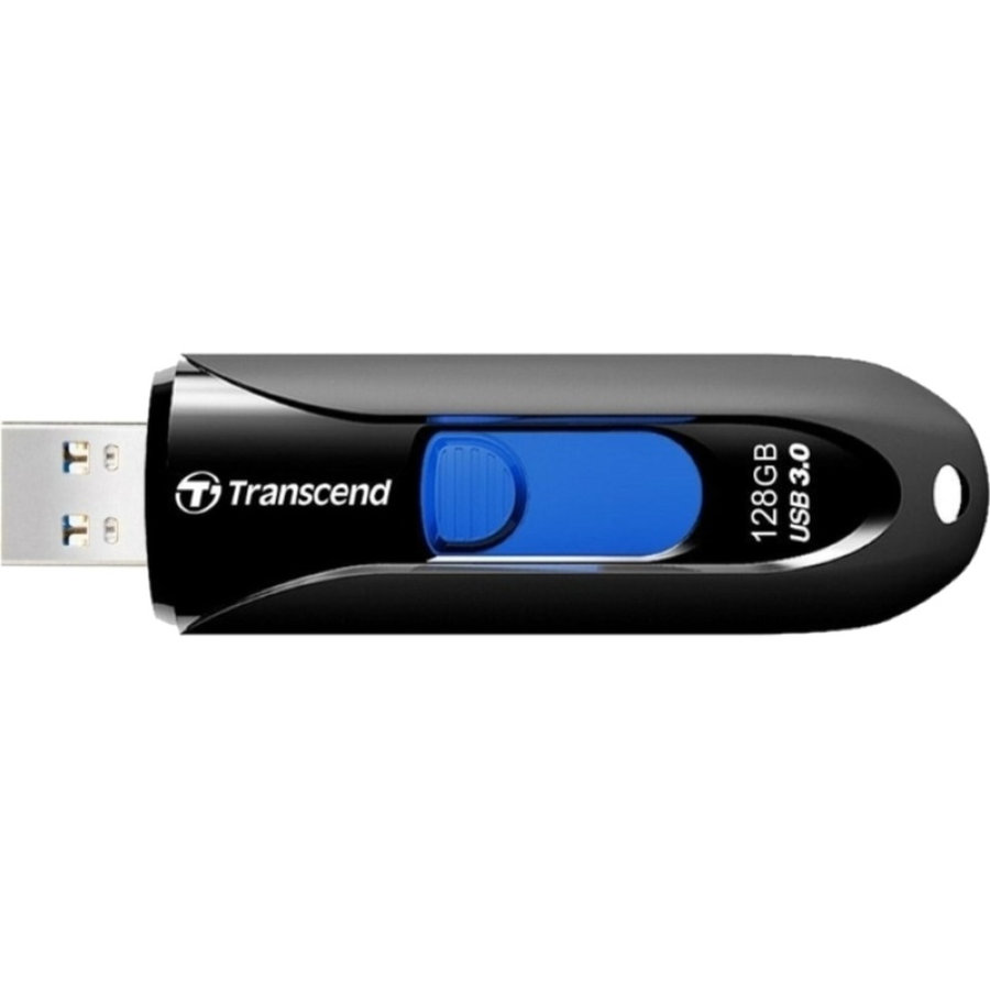 Флэш-память Transcend Jet Flash 790, 128Gb USB 3.0 черно-синяя
