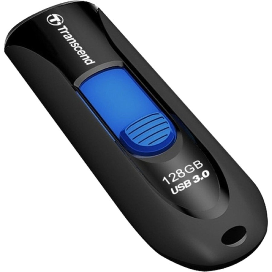 Флэш-память Transcend Jet Flash 790, 128Gb USB 3.0 черно-синяя