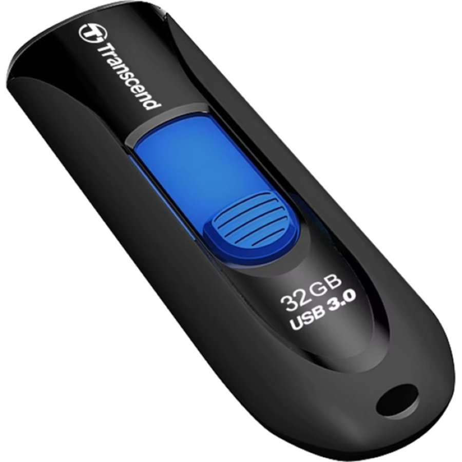 Флэш-память Transcend Jet Flash 790, 32Gb USB3.0 (TS32GJF790K) черно-синяя