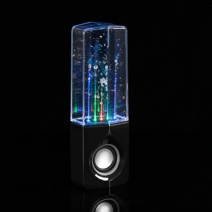 Bluetooth-колонка с поющим фонтаном Fuente черная