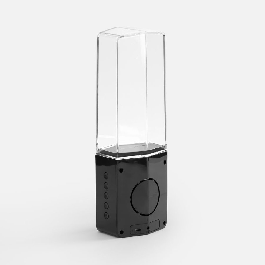 Bluetooth-колонка с поющим фонтаном Fuente черная