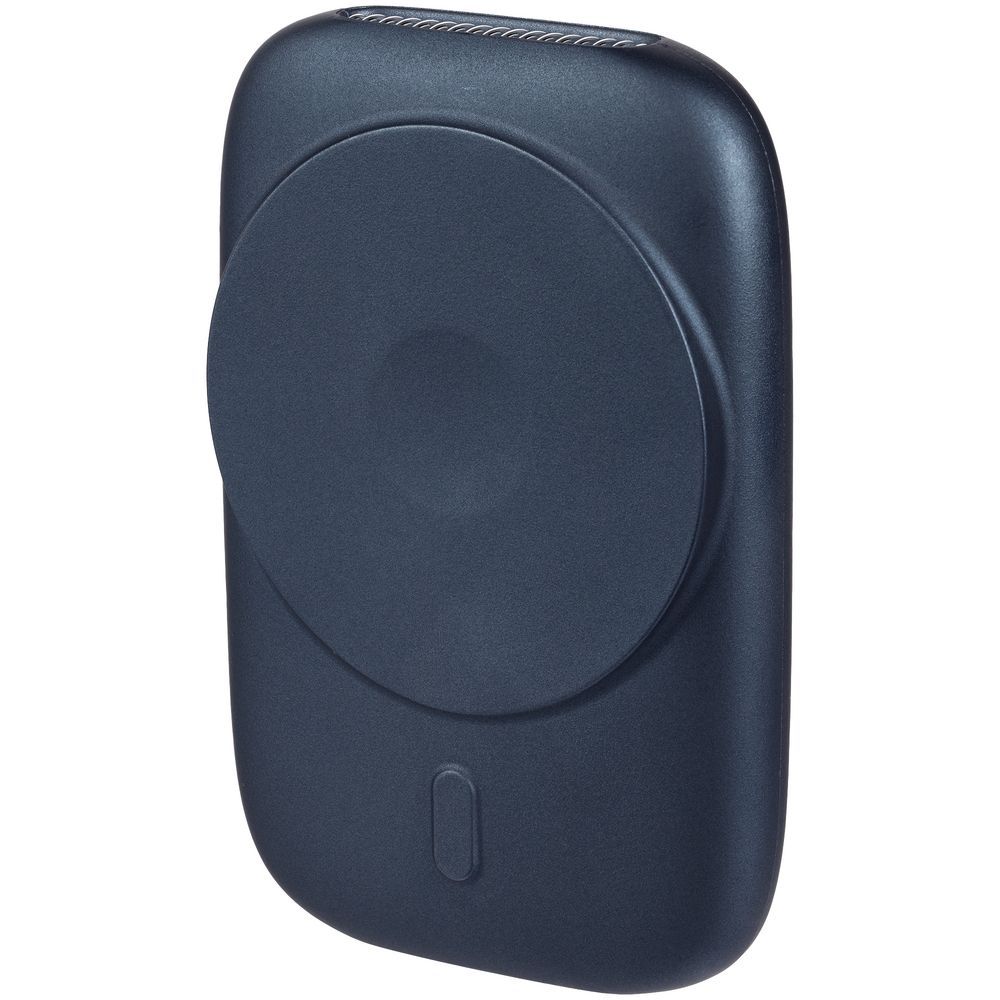 Универсальный магнитный аккумулятор Feel Motion, 5000 мАч, темно-синий, синий