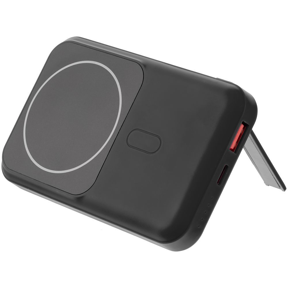 Универсальный магнитный аккумулятор Top Force, 10000 мАч, cиний, черный