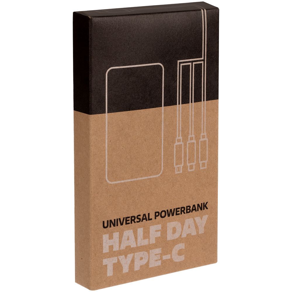 Аккумулятор Uniscend Half Day Type-C 5000 мAч синий