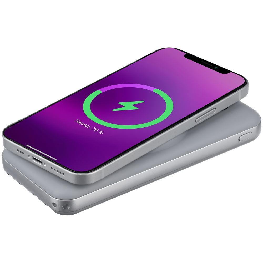 Внешний аккумулятор Omni Pro 10000 мАч серый