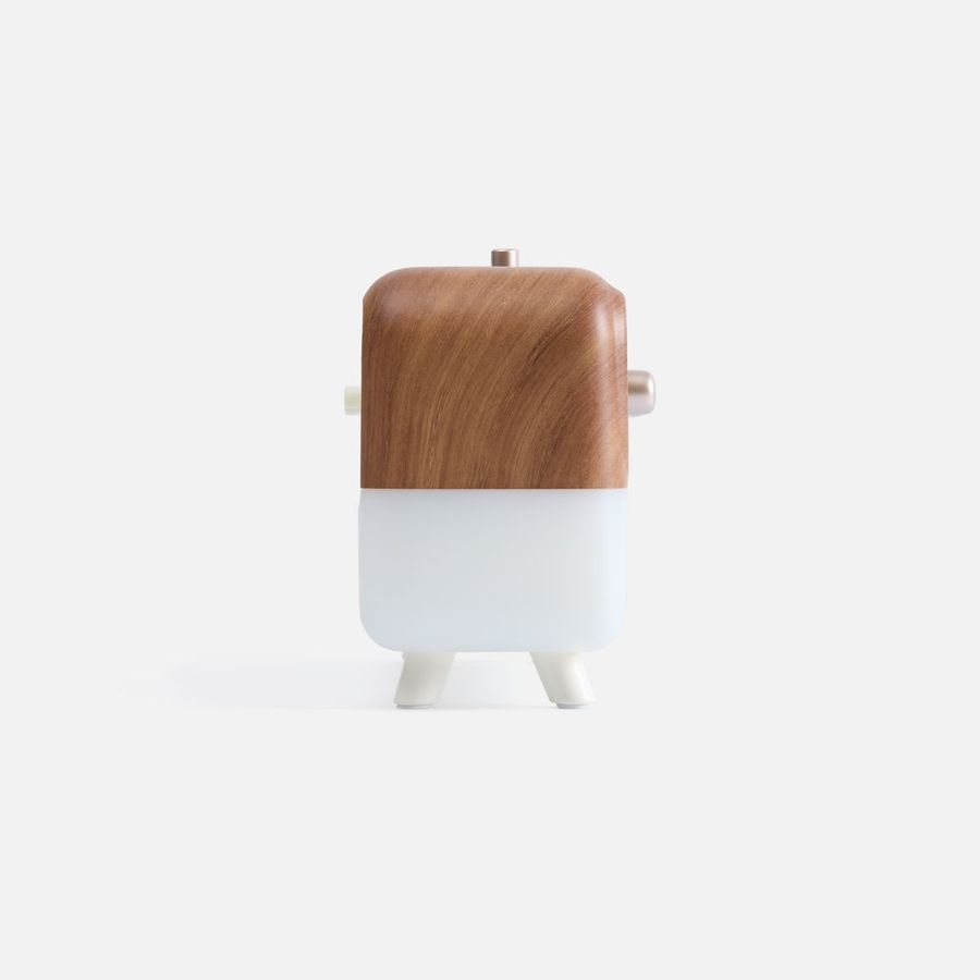 Bluetooth-колонка с беспроводной зарядкой часами и подсветкой Multiverse ver.2