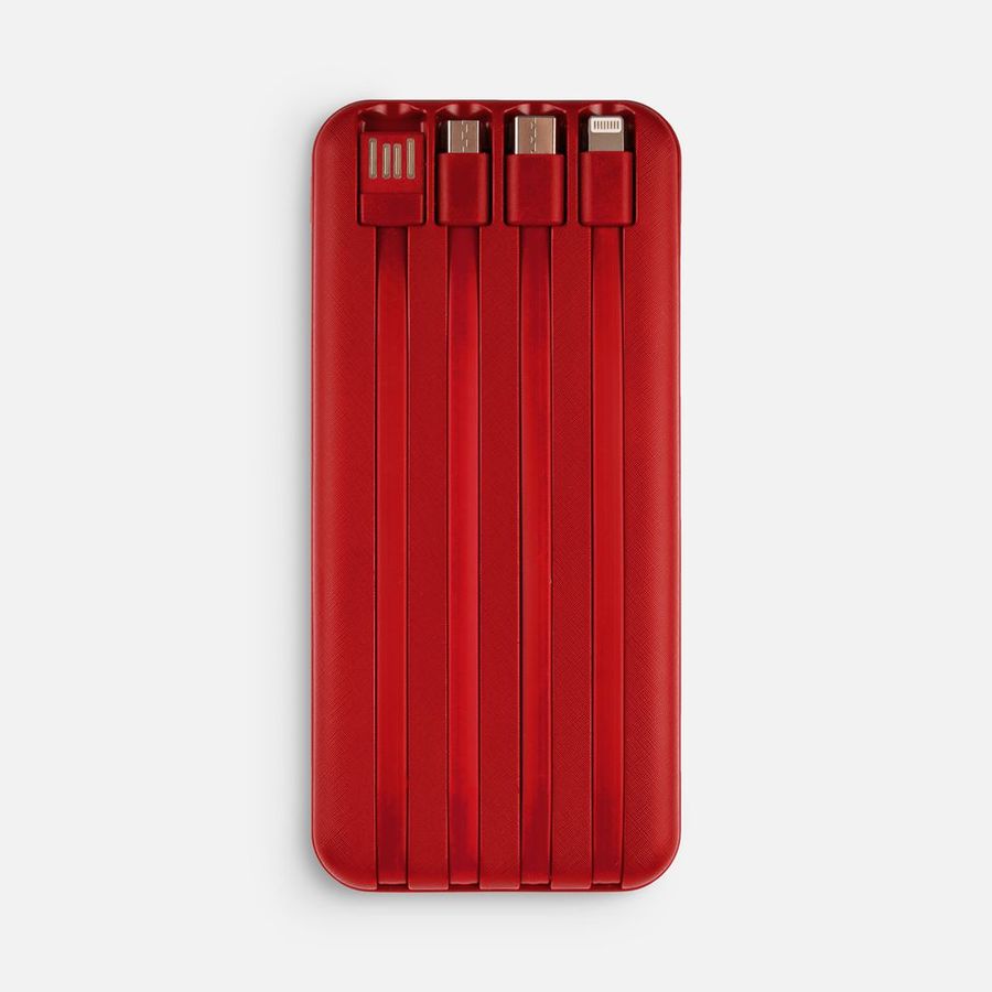 Аккумулятор Omni Qi 10000 мАч ver.2 красный