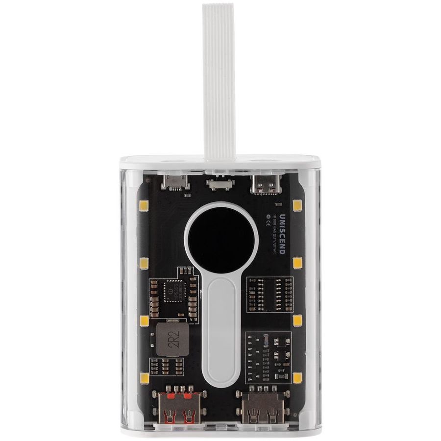 Аккумулятор с быстрой зарядкой Trellis Quick 10000 мАч белый