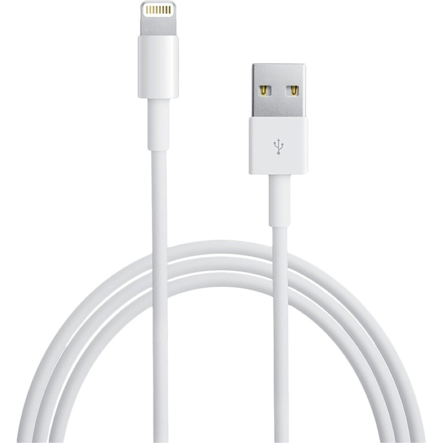 Кабель Apple Lightning - USB Cable (2 m), бел, MD819ZM/A 