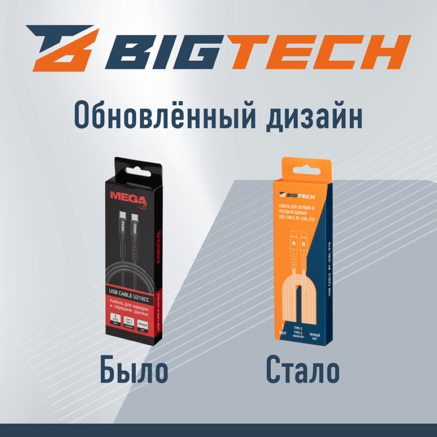 Кабель ProMega jet U210CC USB Type-C - USB Type-C 60 Вт 1 метр 