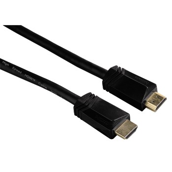 Кабель аудио-видео Hama High Speed HDMI (m)/HDMI (m) 10м. Позолоченные контакты черный 3зв (00122108)