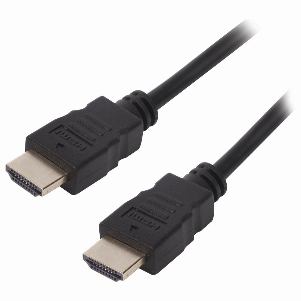Кабель HDMI AM-AM, 3 м, SONNEN, ver1.4, FullHD, 4К, для ноутбука, компьютера, ТВ-приставки, монитора, телевизора, проектора, черный