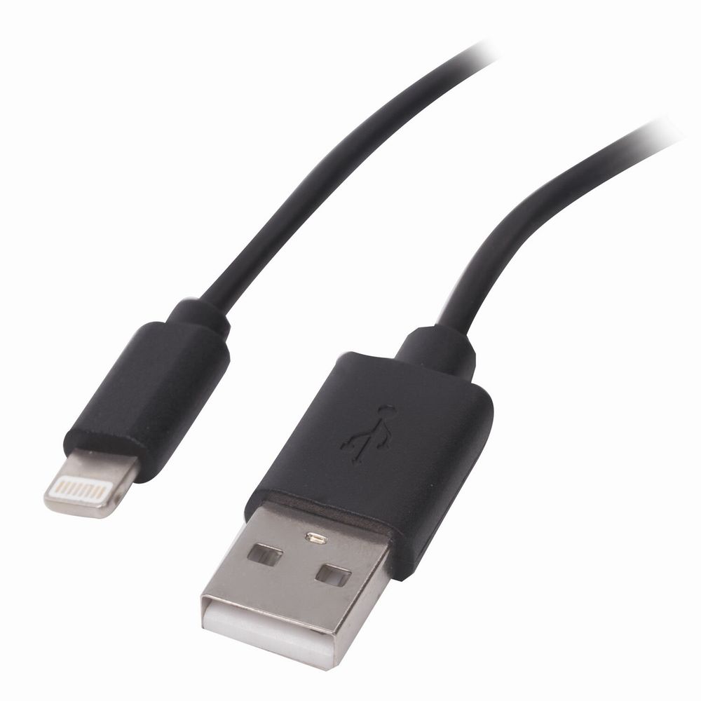 Кабель USB 2.0-Lightning, 1 м, SONNEN, медь, для передачи данных и зарядки