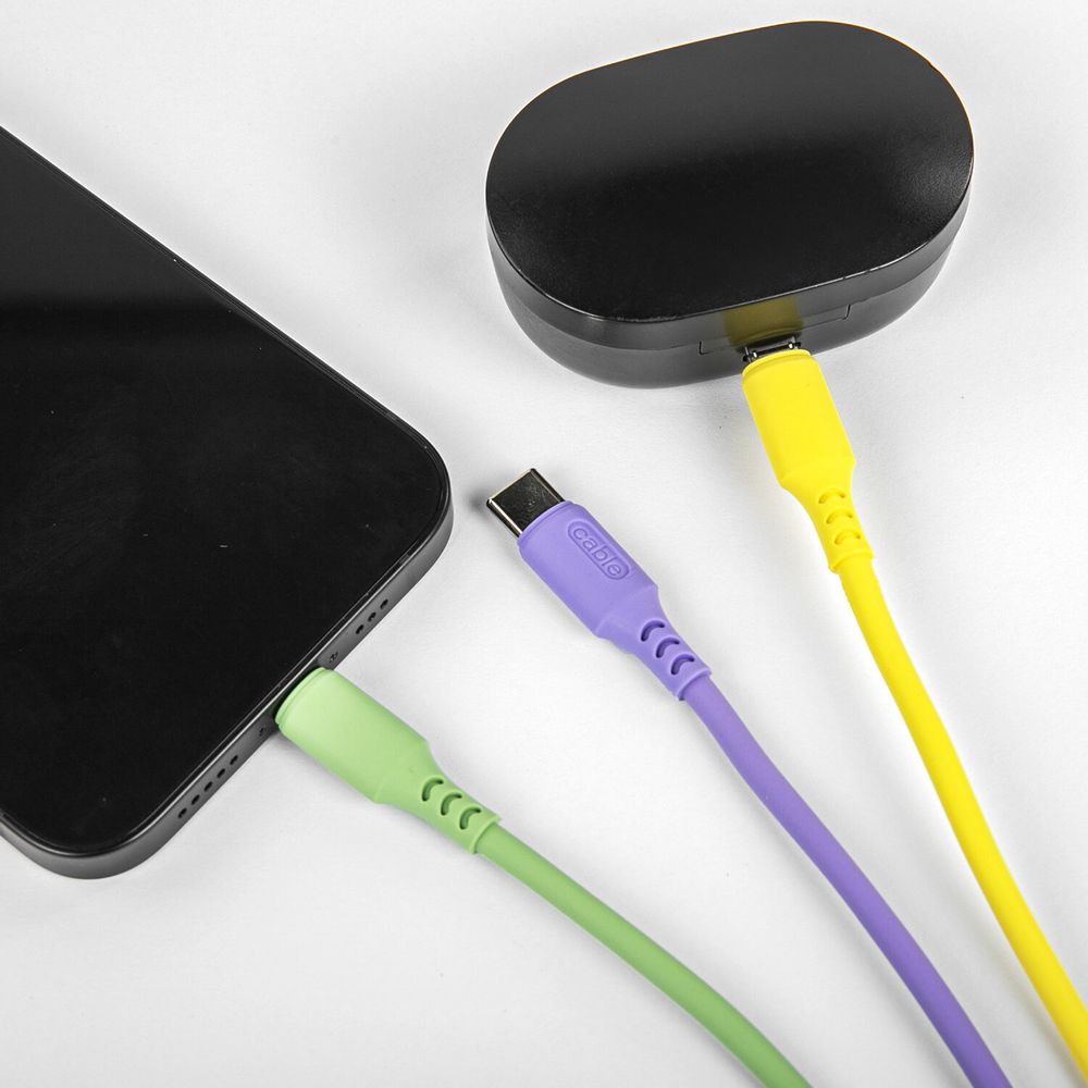 Кабель для зарядки 3 в 1 USB 2.0-Micro USB/Type-C/Lightning, 1 м, SONNEN, медь