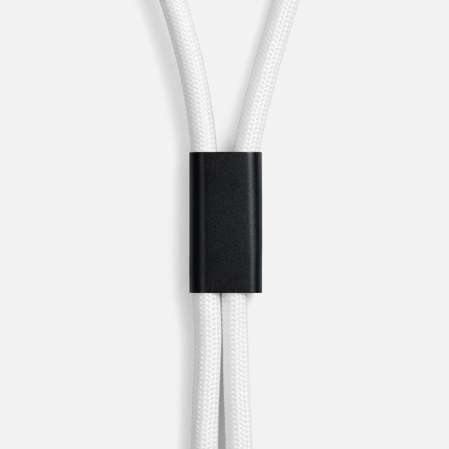 Кабель-ланьярд energyFlex Power Delivery 60 Вт белый