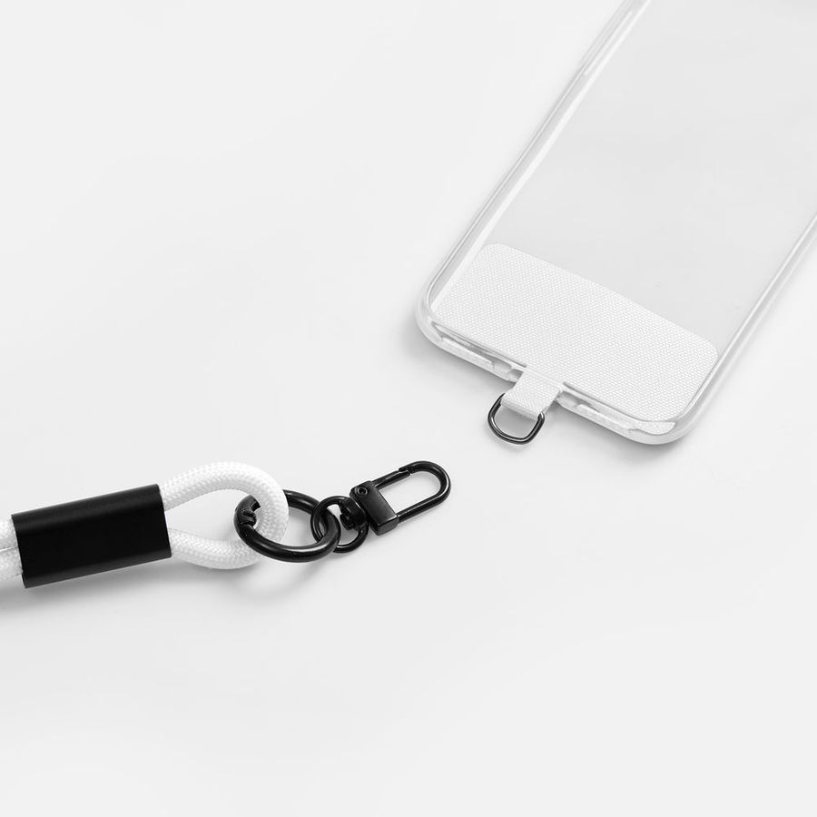 Кабель-ланьярд energyFlex Power Delivery 60 Вт белый