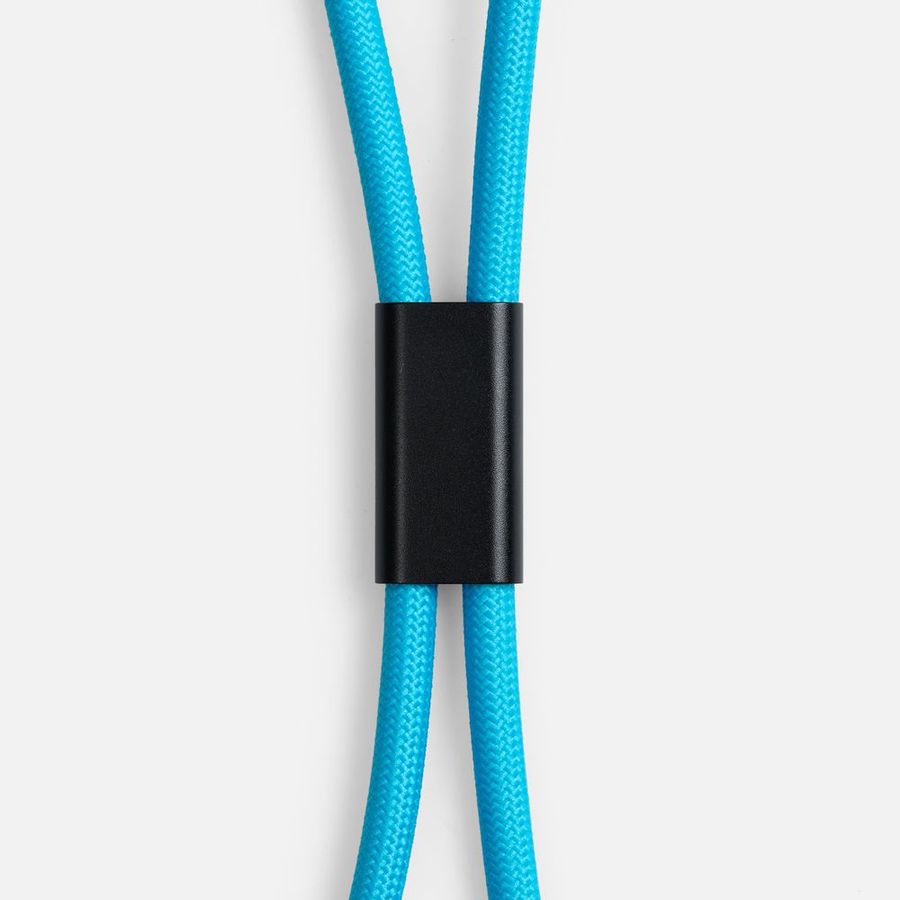 Кабель-ланьярд energyFlex Power Delivery 60 Вт голубой