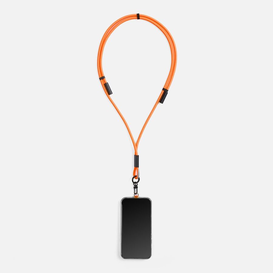 Кабель-ланьярд energyFlex Power Delivery 60 Вт оранжевый