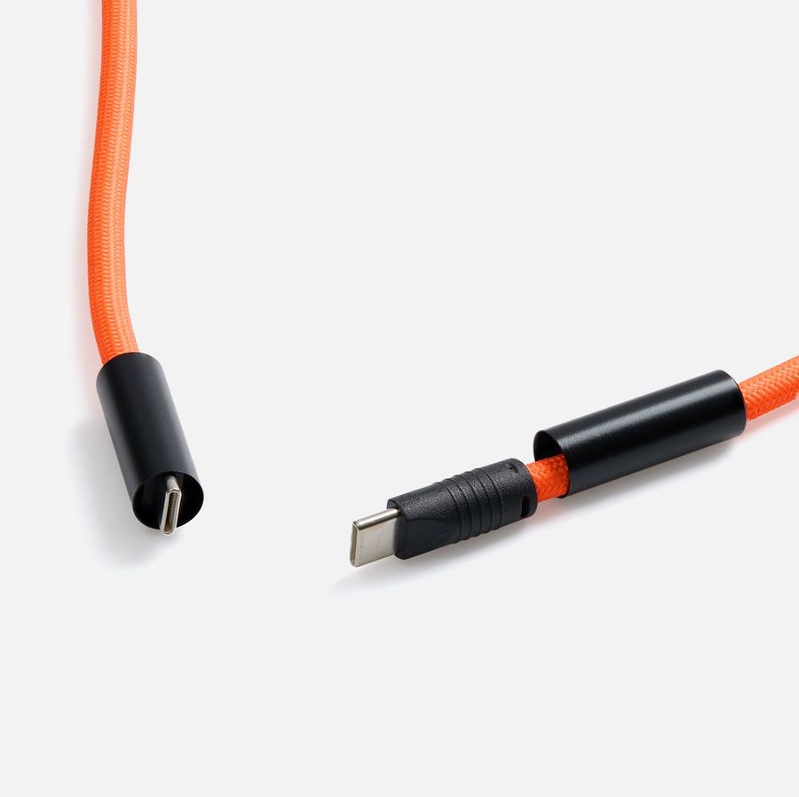 Кабель-ланьярд energyFlex Power Delivery 60 Вт оранжевый