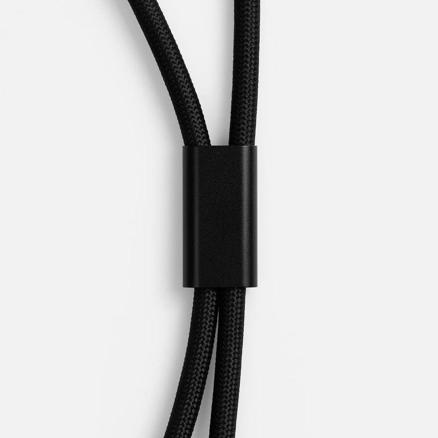 Кабель-ланьярд energyFlex Power Delivery 60 Вт черный