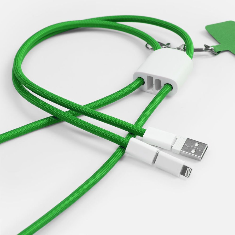 Кабель-ланьярд energyFlex Pro зеленый