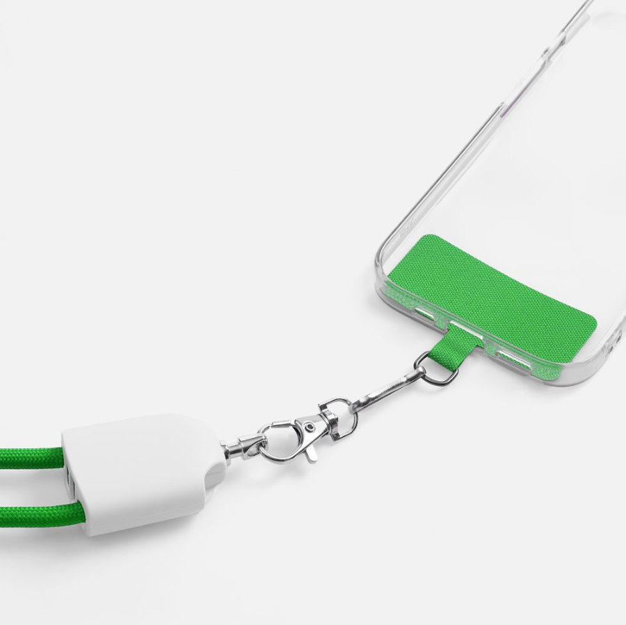 Кабель-ланьярд energyFlex Pro зеленый