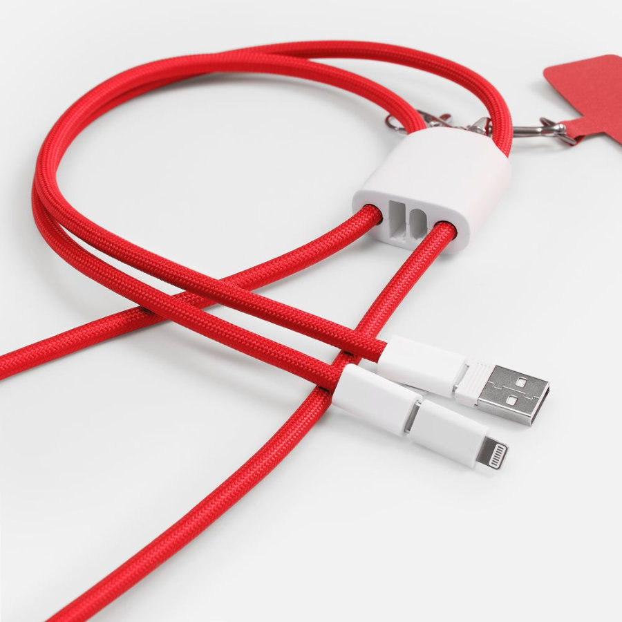 Кабель-ланьярд energyFlex Pro красный