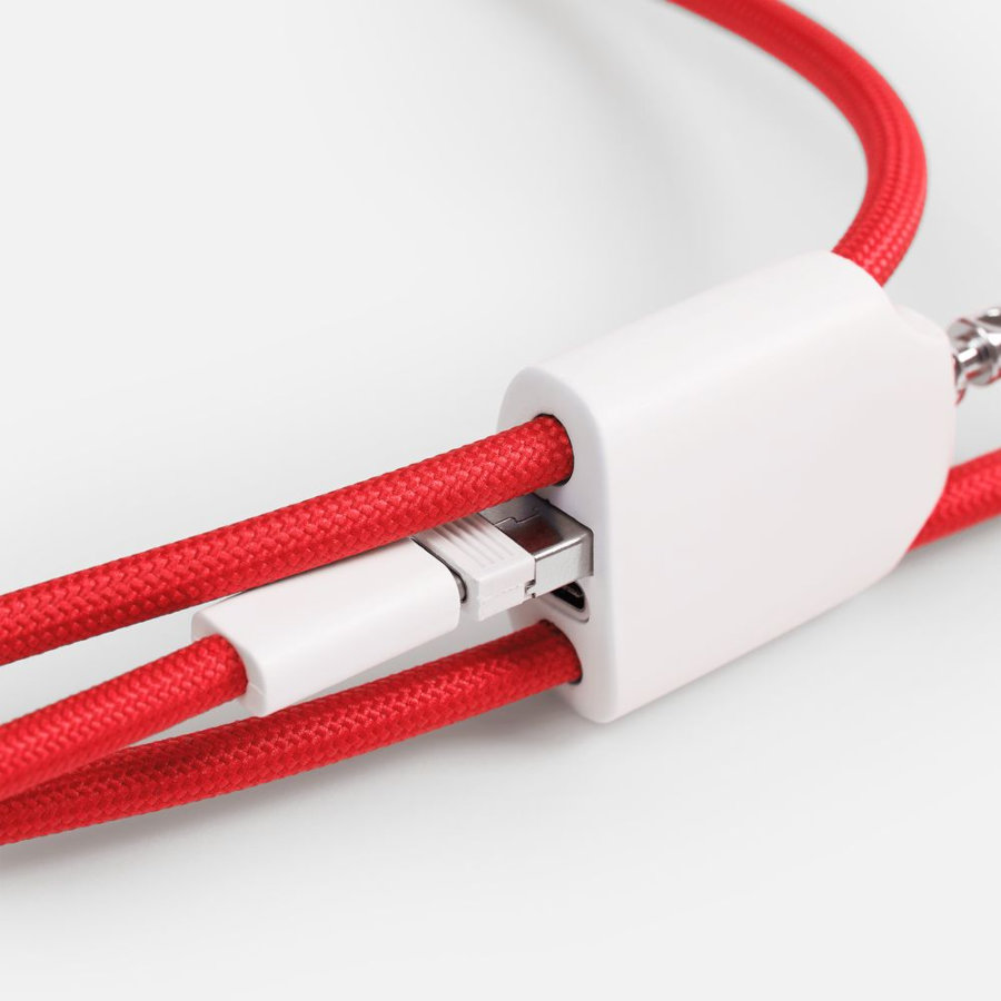 Кабель-ланьярд energyFlex Pro красный