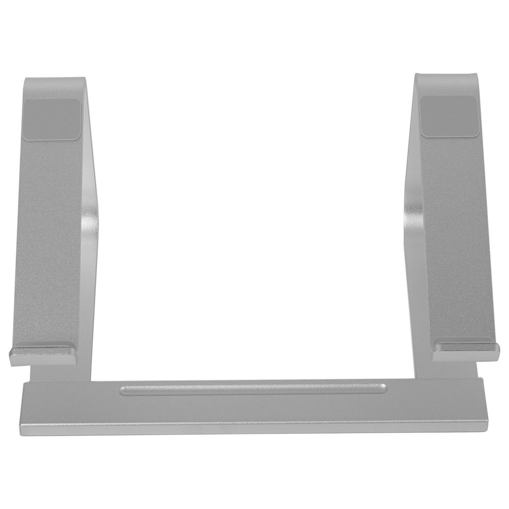 Подставка для ноутбука алюминиевая, нескользящая, 295х255 мм, BRAUBERG SOLID