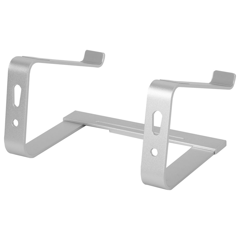 Подставка для ноутбука алюминиевая, нескользящая, 295х255 мм, BRAUBERG SOLID