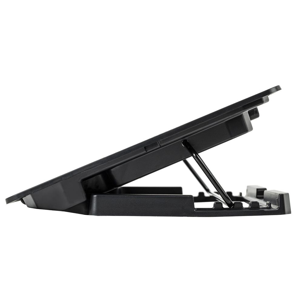 Подставка для ноутбука с охлаждением, 2 порта USB-A, LED-подсветка, 352х252 мм, BRAUBERG