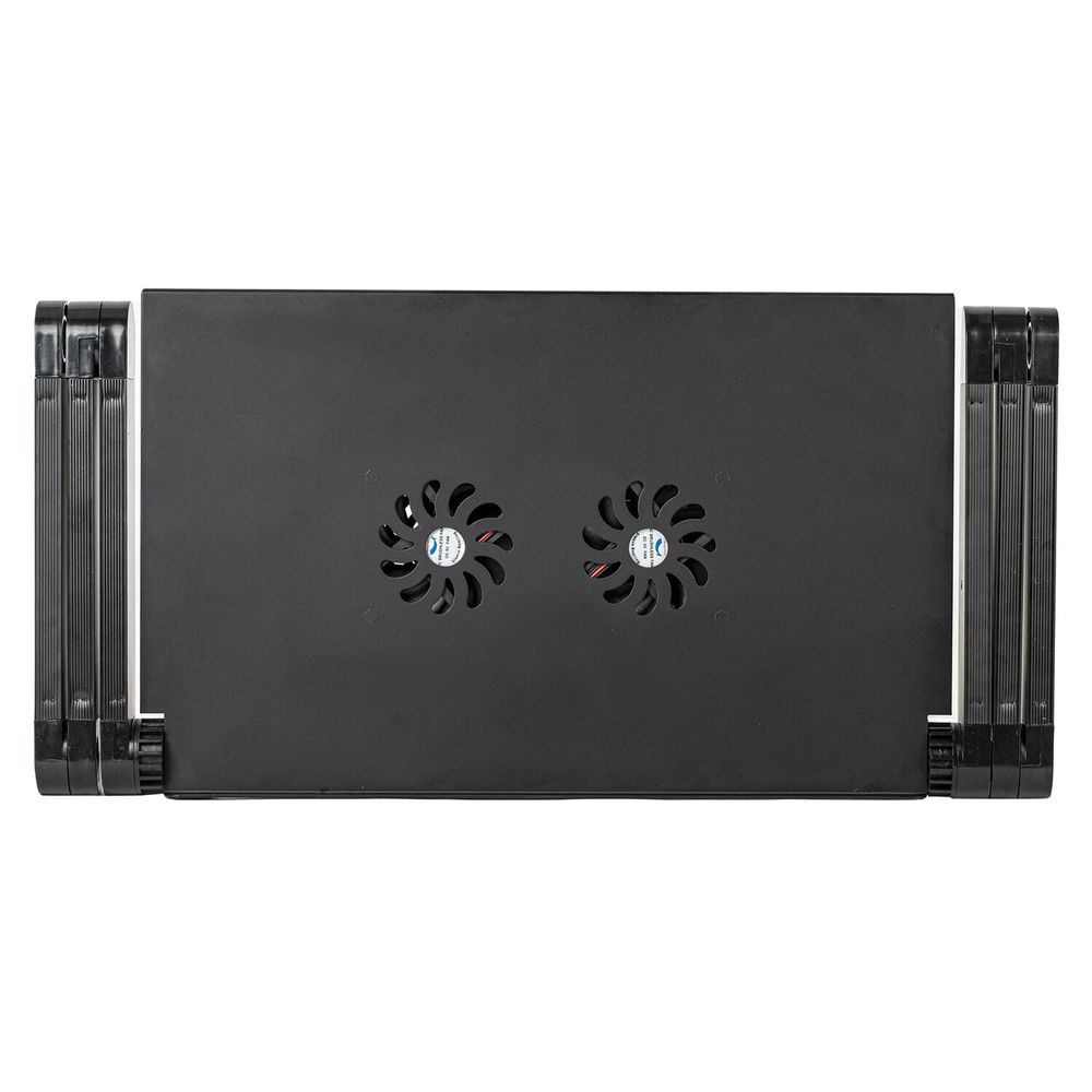 Подставка складной столик для ноутбука с охлаждением, регулируемый, 420х260 мм, BRAUBERG