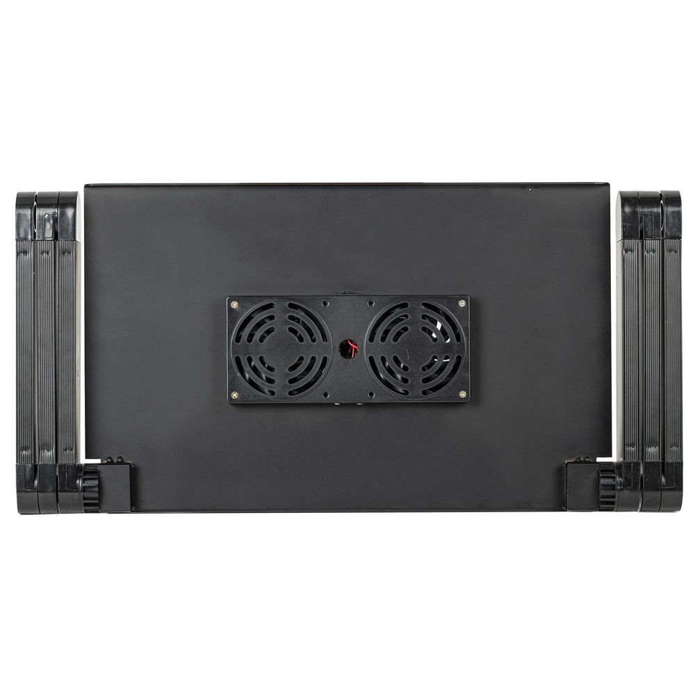 Подставка складной столик для ноутбука с охлаждением, регулируемый, 420х260 мм, BRAUBERG