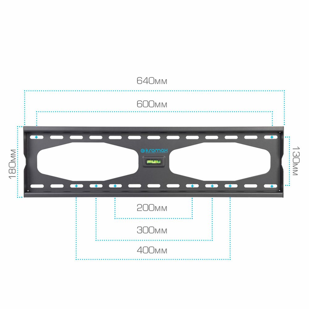 Кронштейн-крепление для ТВ настенный KROMAX STAR-11, VESA 75-600/400, 32-65