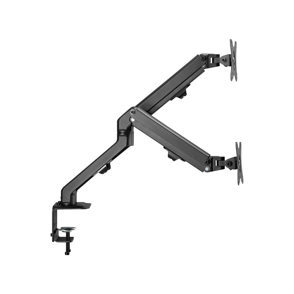 Кронштейн для двух мониторов настольный VESA 75х75, 100х100, 17