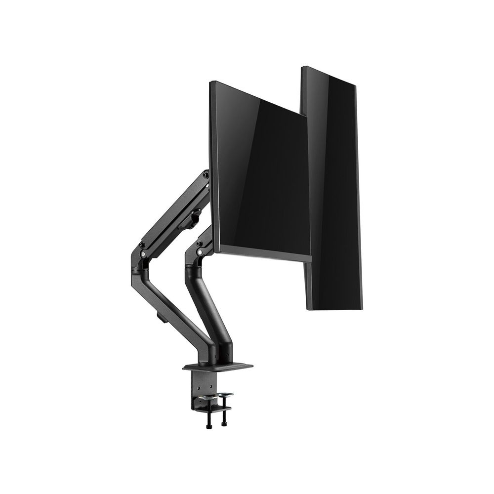 Кронштейн для двух мониторов настольный VESA 75х75, 100х100, 17