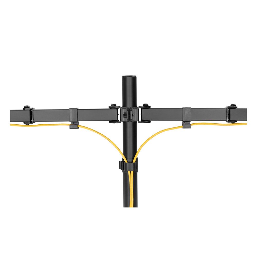 Кронштейн для двух мониторов настольный VESA 75х75, 100х100, 17