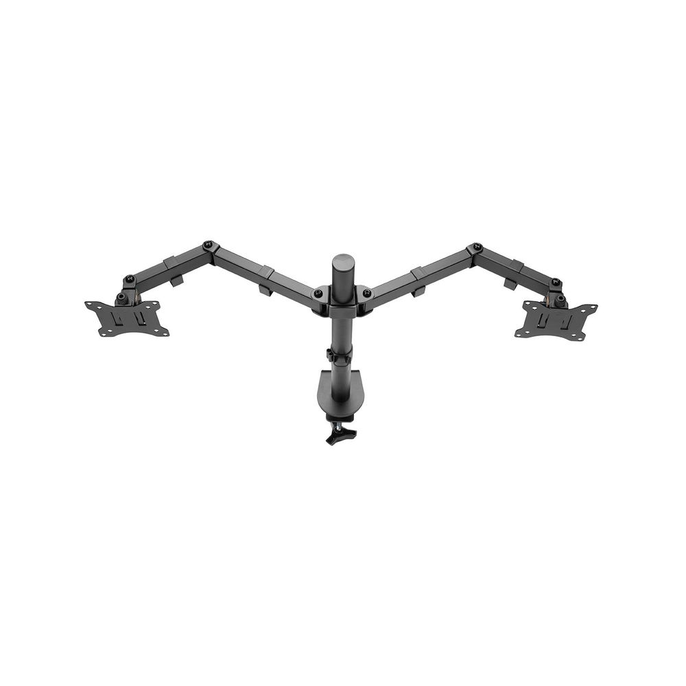 Кронштейн для двух мониторов настольный VESA 75х75, 100х100, 17