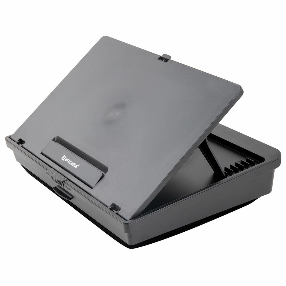 Подставка для ноутбука, планшета 377х287х80 мм, ящик для хранения, BRAUBERG