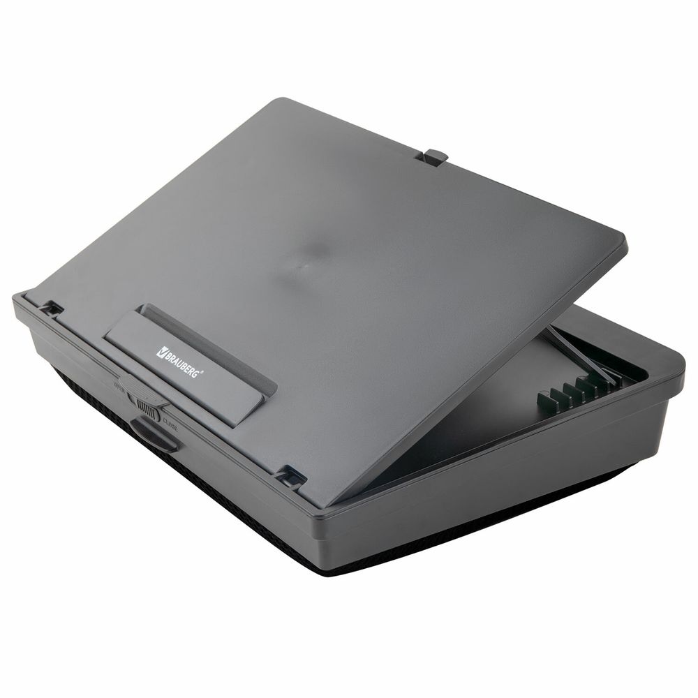 Подставка для ноутбука, планшета 377х287х80 мм, ящик для хранения, BRAUBERG