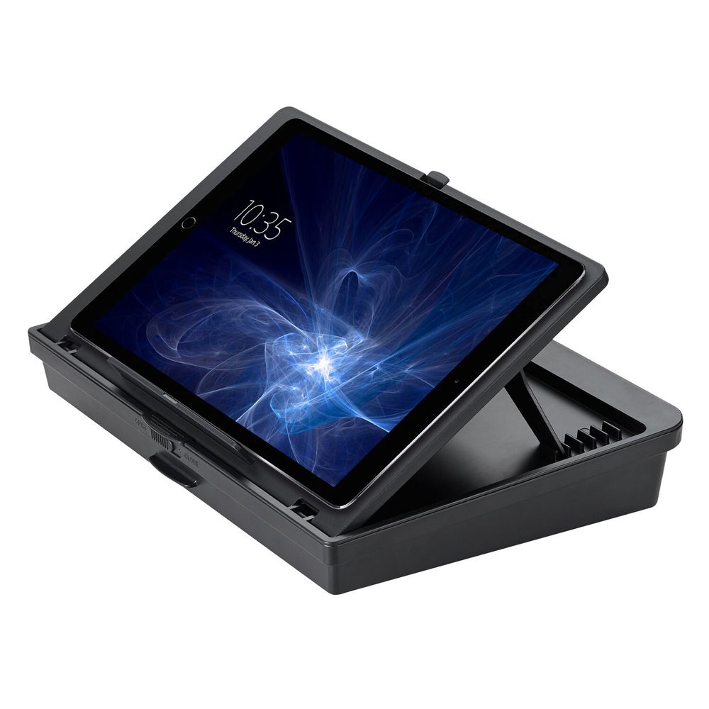 Подставка для ноутбука, планшета 377х287х80 мм, ящик для хранения, BRAUBERG