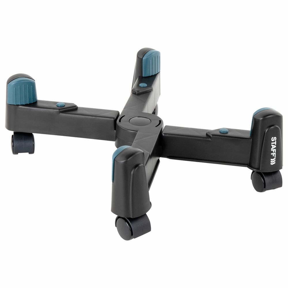 Подставка передвижная универсальная раздвижная до 25 см (для системного блока), STAFF