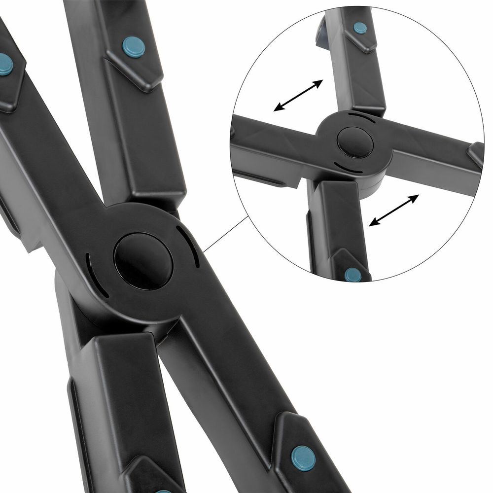 Подставка передвижная универсальная раздвижная до 25 см (для системного блока), STAFF