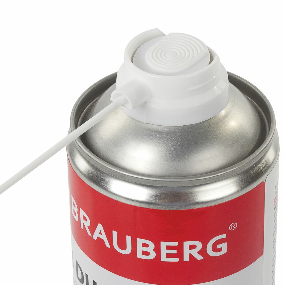 Баллон со сжатым воздухом BRAUBERG ДЛЯ ОЧИСТКИ ТЕХНИКИ 1000 мл