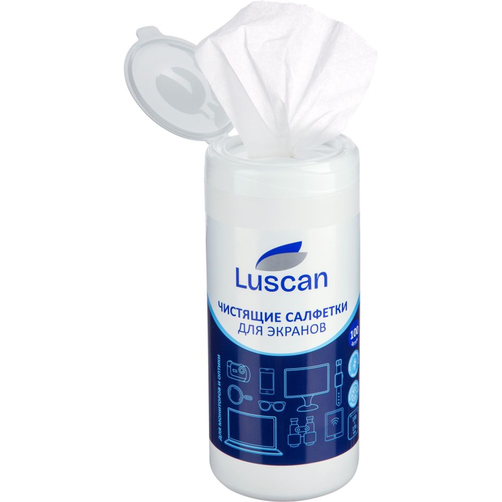 Салфетки ProMEGA Office For Screen антибактериальные в тубе