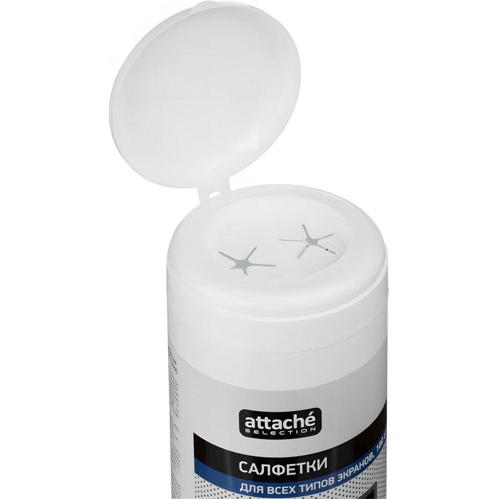 Салфетки ProMega Office в тубе для чистки LCD/TFT (50влажных + 50 сухих)