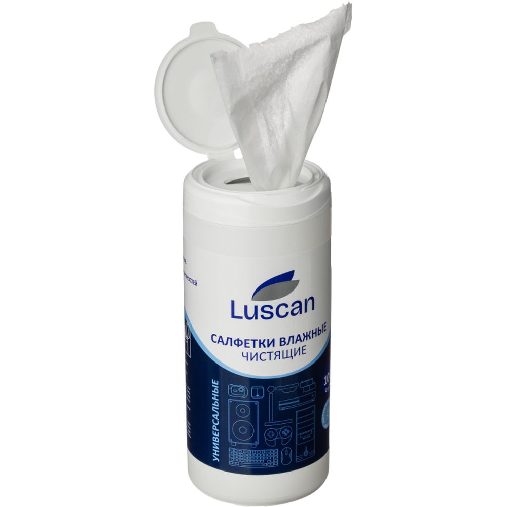 Салфетки в тубе для чистки поверхностей MEGAoffice 