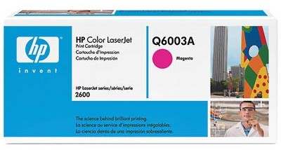 Картридж для лазерных принтеров  HP 124A Q6003A пурпурный для CLJ 1600/2600